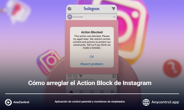 action block en instagram